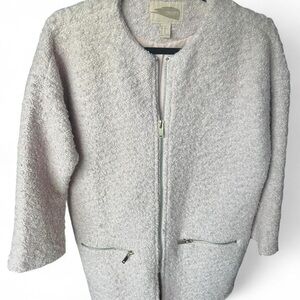 Forever 21 Soft Pink Teddy Jacket